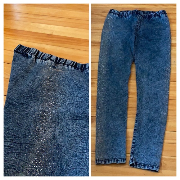 stonewash jeggings